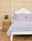 Flower Row Quilt Marine