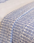 Flower Row Quilt Marine