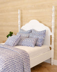Flower Row Quilt Marine