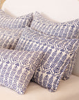 Flower Row Quilt Marine