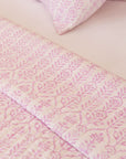 Flower Row Quilt Lilac