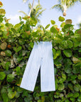 Disco Pant Logo Stripe in Harbour