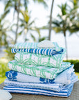 Pillow Case Logo Stripe in Aegean Set/2