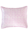 Throw Pillow Flower Row Lilac