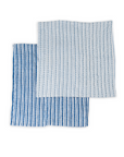 Gudri Sham Logo Stripe in Harbour