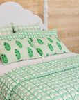 Razai Sham Weave in Parakeet