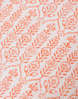 Flower Row Quilt Tangerine