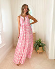 Anywhere Dress Marrakech Tile Peony