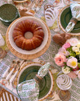 Tablecloth 80" x 120" Flower Row Parakeet