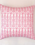 Flower Row Sham Pink Lotus
