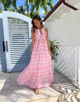 Anywhere Dress Marrakech Tile Peony