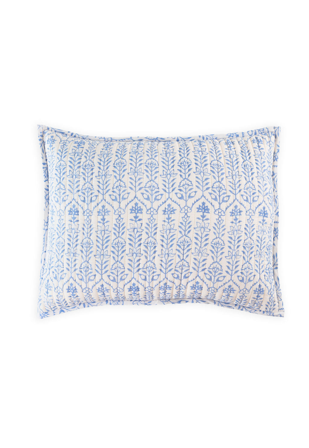 Sham Flower Row Matilda's Blue