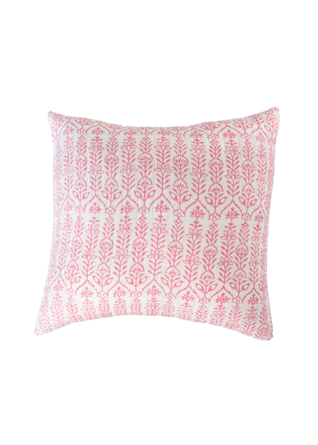 Sham Flower Row Pink Lotus