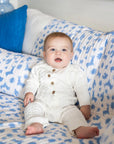 Otomi Baby Quilt Matilda's Blue