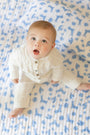 Otomi Baby Quilt Matilda's Blue