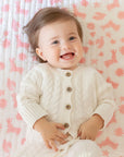 Otomi Baby Quilt Rosie Pink
