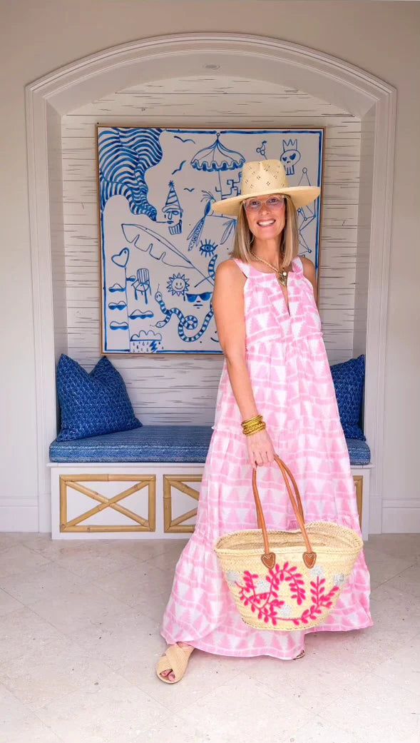 Anywhere Dress Marrakech Tile Peony