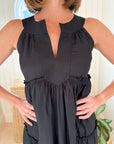 Anywhere Dress Caviar