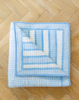 Tate Basket Weave Quilt in Matildas Blue