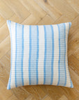 Tate Basket Weave Euro Sham in Matildas Blue